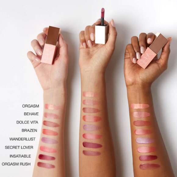 NARS Afterglow Liquid Blush | Orgasm (peachy pink with golden shimmer) | NEW - Picture 5 of 5